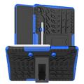 Samsung Galaxy Tab S6 Lite 2020/2022/2024 Anti-Slip Hybrid Case with Kickstand - Blue / Black