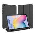 Samsung Galaxy Tab S6 Lite/S6 Lite (2022) Dux Ducis Domo Tri-Fold Smart Folio Case - Black