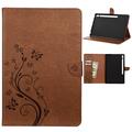 Samsung Galaxy Tab S7+/S8+ Butterfly Series Folio Case - Brown