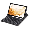 Samsung Galaxy Tab S8 Bluetooth Keyboard Case - Blue