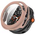 Samsung Galaxy Watch8 Classic Plastic Case with Screen Protector - 46mm - Pink