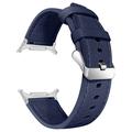 Samsung Galaxy Watch Ultra Leather Strap with Connectors - 47mm - Blue