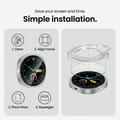 Samsung Galaxy Watch Ultra2 Tech-Protect Easy Set+ Tempered Glass Screen Protector - 44mm - 2 Pcs. - Clear