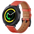 Samsung Galaxy Watch4/Watch4 Classic Leather Strap - Red