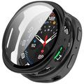 Samsung Galaxy Watch8 Plastic Case with Screen Protector - 44mm - Black