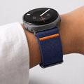 Samsung Galaxy Watch8/Watch8 Classic/Watch9 Tech-Protect Nylon Clasp Woven Strap - 40/44/46mm - Navy Blue