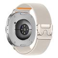 Samsung Galaxy Watch8/Watch8 Classic/Watch9 Tech-Protect Nylon Clasp Woven Strap - 40/44/46mm - Starlight