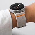 Samsung Galaxy Watch8/Watch8 Classic/Watch9 Tech-Protect Nylon Clasp Woven Strap - 40/44/46mm - Starlight
