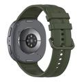 Samsung Galaxy Watch8/Watch8 Classic/Watch9 Tech-Protect Silicone Evo Strap - 40/44/46mm - Military Green