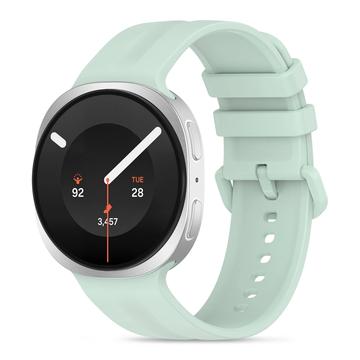 Samsung Galaxy Watch8/Watch8 Classic/Watch9 Tech-Protect Silicone Evo Strap - 40/44/46mm - Mint Cream