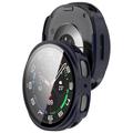 Samsung Galaxy Watch9 Plastic Case with Screen Protector - 40mm - Blue