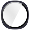 Samsung Galaxy Watch9 Plastic Case with Screen Protector - 40mm - Blue