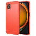 Samsung Galaxy XCover7 Pro Brushed TPU Case - Carbon Fiber