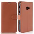 Samsung Galaxy Xcover 4/4s Wallet Case with Magnetic Closure - Brown