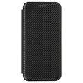 Samsung Galaxy Xcover 5 Flip Case - Carbon Fiber - Black