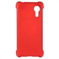 Samsung Galaxy Xcover 5 Rubberized Plastic Case - Red