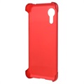 Samsung Galaxy Xcover 5 Rubberized Plastic Case - Red