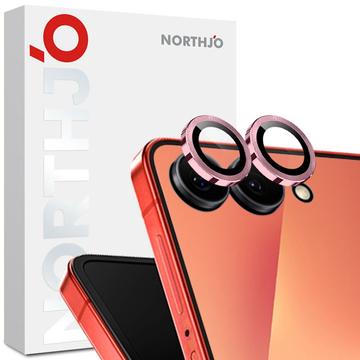Samsung Galaxy Z Flip7 Northjo Camera Lens Protector Set - Pink