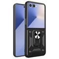 Samsung Galaxy Z Flip7 Rotary Ring Hybrid Case with Camera Shield