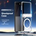 Samsung Galaxy Z Flip8 Dux Ducis Clin Clear Case - MagSafe Compatible