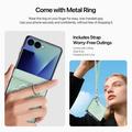 Samsung Galaxy Z Flip8 Dux Ducis Luvy Case with Finger Ring/Hand Strap