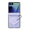 Samsung Galaxy Z Flip8 Dux Ducis Luvy Case with Finger Ring/Hand Strap - Purple / Shell