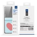 Samsung Galaxy Z Flip8 Dux Ducis Luvy Case with Finger Ring/Hand Strap - Sky Blue / Heart