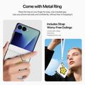 Samsung Galaxy Z Flip8 Dux Ducis Luvy Case with Finger Ring/Hand Strap