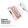 Samsung Galaxy Z Flip8 Dux Ducis Yind Hybrid Case - MagSafe Compatible - Light Pink