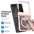 Samsung Galaxy Z Flip8 Dux Ducis Yind Hybrid Case - MagSafe Compatible - Light Pink