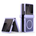 Samsung Galaxy Z Flip8 Dux Ducis Yind Hybrid Case - MagSafe Compatible - Light Purple
