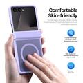 Samsung Galaxy Z Flip8 Dux Ducis Yind Hybrid Case - MagSafe Compatible - Light Purple