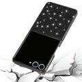 Samsung Galaxy Z Flip8 Glitter Series Hybrid Case - Black
