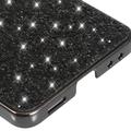 Samsung Galaxy Z Flip8 Glitter Series Hybrid Case - Black