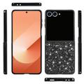 Samsung Galaxy Z Flip8 Glitter Series Hybrid Case - Black