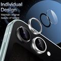 Samsung Galaxy Z Flip8 Hat Prince Camera Lens Tempered Glass Protector - Silver