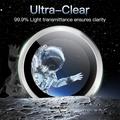 Samsung Galaxy Z Flip8 Hat Prince Camera Lens Tempered Glass Protector - Silver