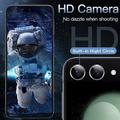 Samsung Galaxy Z Flip8 Hat Prince Camera Lens Tempered Glass Protector - Silver