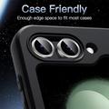 Samsung Galaxy Z Flip8 Hat Prince Camera Lens Tempered Glass Protector - Silver