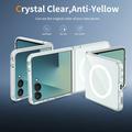 Samsung Galaxy Z Flip8 Hybrid Case - MagSafe Compatible - Transparent