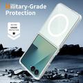 Samsung Galaxy Z Flip8 Hybrid Case - MagSafe Compatible - Transparent