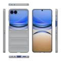 Samsung Galaxy Z Flip8 Rugged TPU Case - Light Grey
