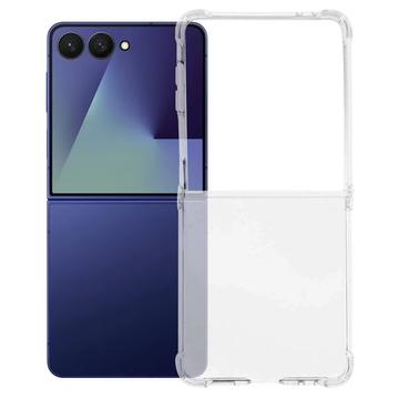 Samsung Galaxy Z Flip8 Shockproof Silicone Case - Transparent