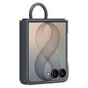 Samsung Galaxy Z Flip8 Silicone Cover with Ring EF-EF776CBEGWW - Graphite