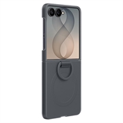 Samsung Galaxy Z Flip8 Silicone Cover with Ring EF-EF776CBEGWW - Graphite