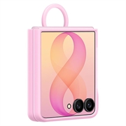 Samsung Galaxy Z Flip8 Silicone Cover with Ring EF-EF776CVEGWW - Pink