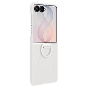 Samsung Galaxy Z Flip8 Silicone Cover with Ring EF-EF776CWEGWW - Cream