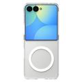 Samsung Galaxy Z Flip8 Spigen AirSkin MagFit MagSafe Case - White / Clear
