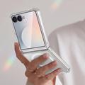 Samsung Galaxy Z Flip8 Tech-Protect Flexair Magnetic Hybrid Case - Transparent
