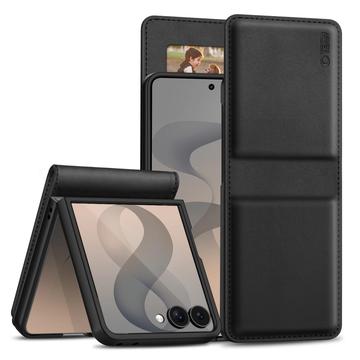 Samsung Galaxy Z Flip8 Tech-Protect Wallet Case W. Magnet / Stand - Black